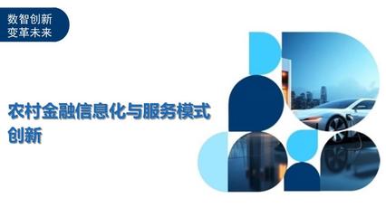 农村金融信息化与服务模式创新-剖析洞察